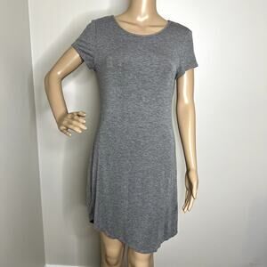 Kristin Nicole Gray T Shirt Dress
